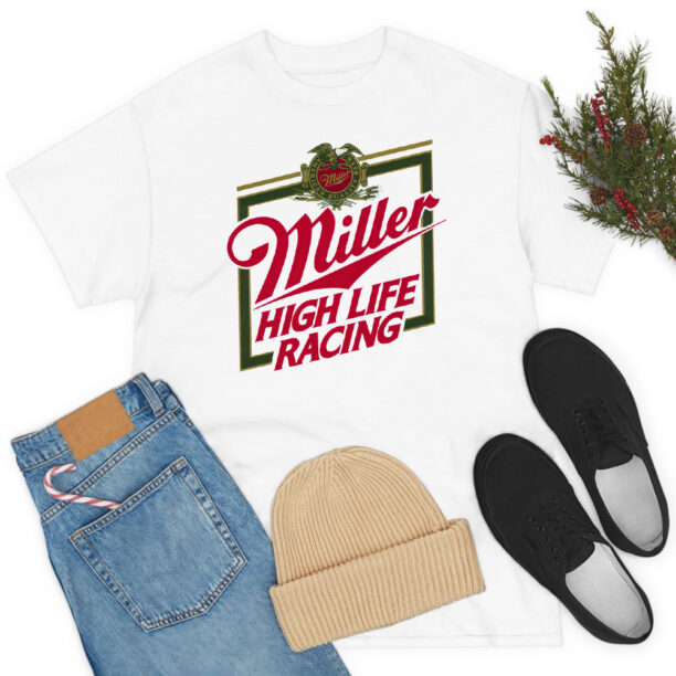 Miller Beer High Life Racing T Shirt