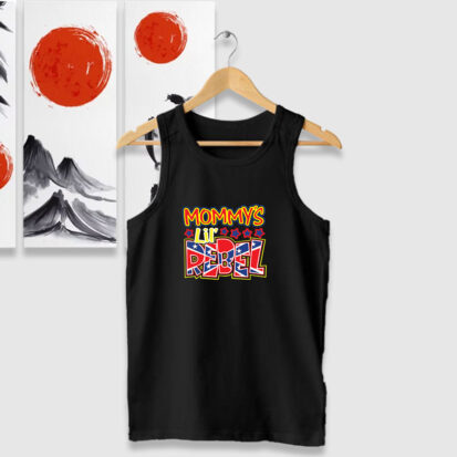 Mommys Lil Rebel Colorful Tank Tops