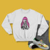 Nicki Minaj Pink Hair Sweatshirt