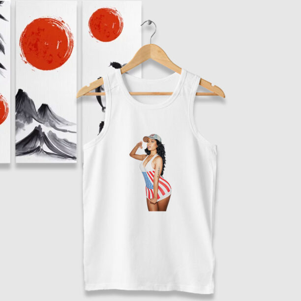 Nicki Minaj Super bass Rapper Tank Tops