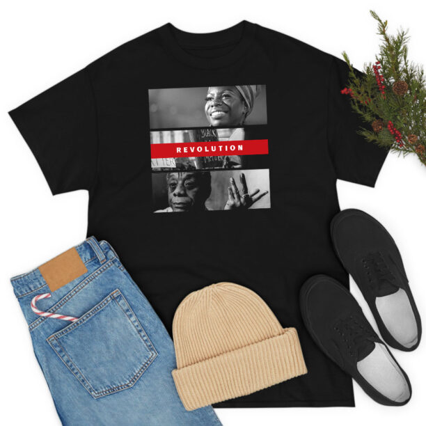 Nina Simone and James Baldwin Black Lives Matter T Shirt