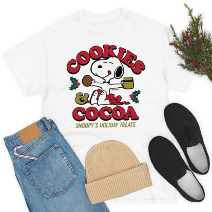 Peanuts Snoopy Cookies And Cocoa T Shirt