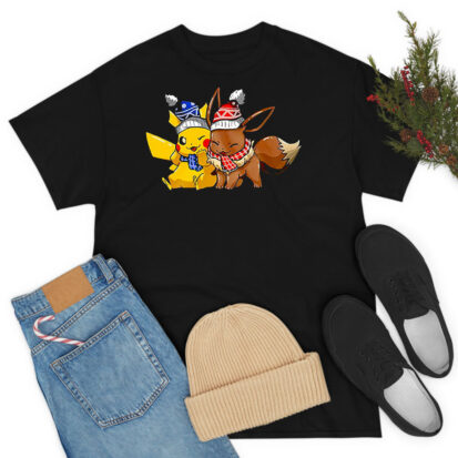 Pokemon Pikachu Merry Christmas T Shirt