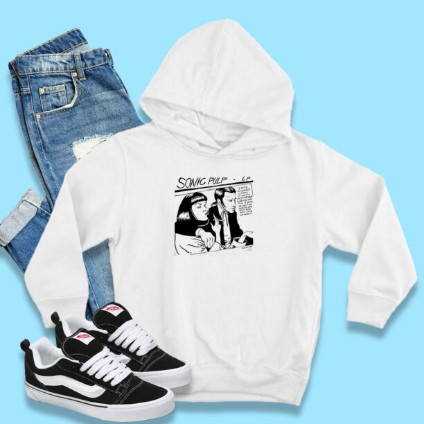 Pulp Fiction Sonic Youth Authentic Hoodie