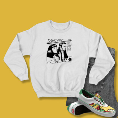 Pulp Fiction Sonic Youth Authentic Sweatshirt