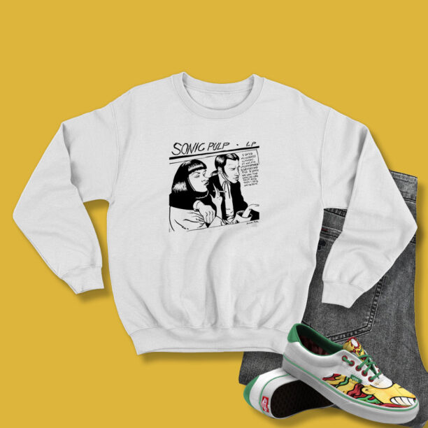 Pulp Fiction Sonic Youth Authentic Sweatshirt