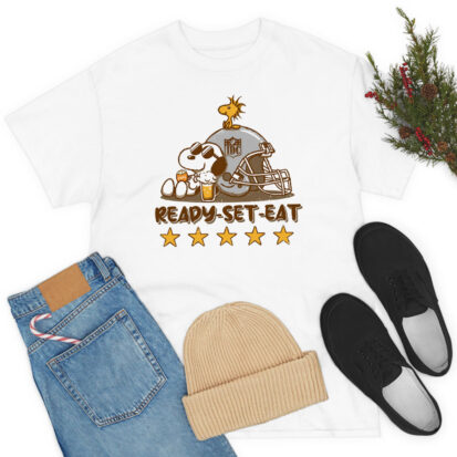 Ready Set Eat Snoopy T Shirt