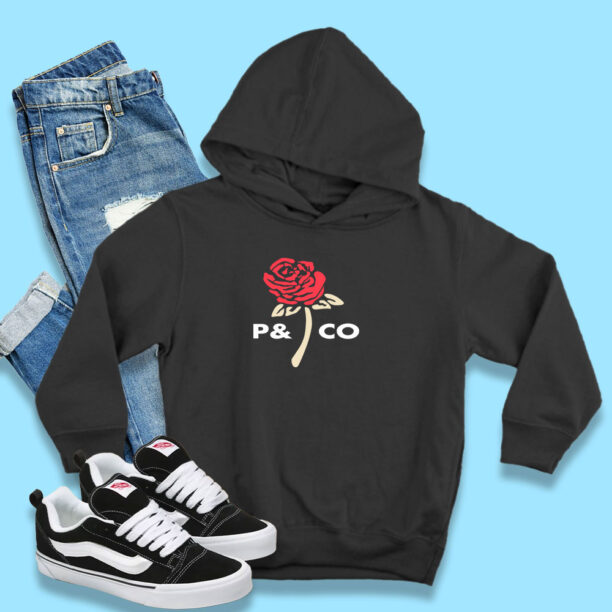 Red Rose Between Thorns Hoodie