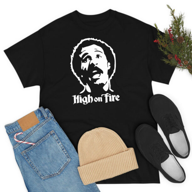 Richard Pryor Comedy High on Fire T Shirt