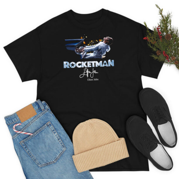 Rocketman Elton John Signature T Shirt