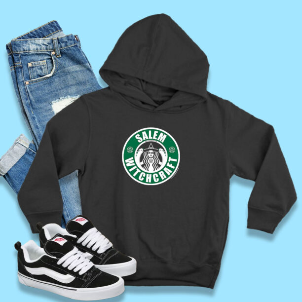 Salem Witch craft Funny Starbucks Hoodie