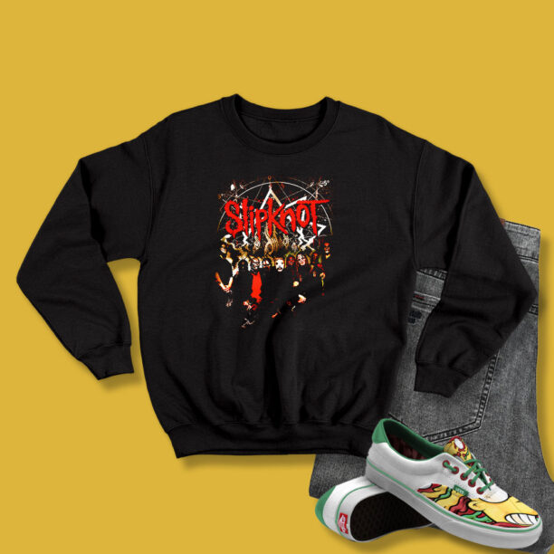 Slipknot Waves Rock Metal Sweatshirt