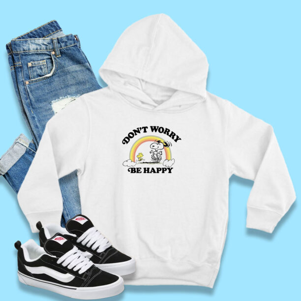 Snoopy Dont Worry be happy Hoodie