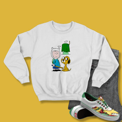 Snoopy Peanuts Adventure Time Sweatshirt