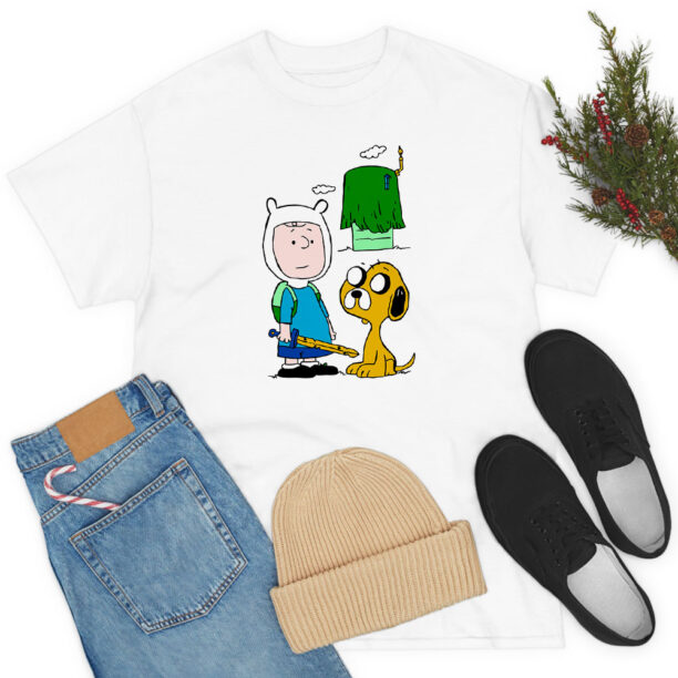 Snoopy Peanuts Adventure Time T Shirt