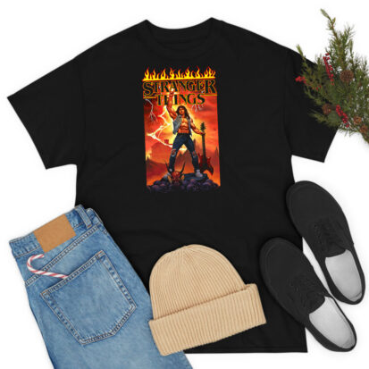 Stranger Things 4 Series Eddie Munson T Shirt