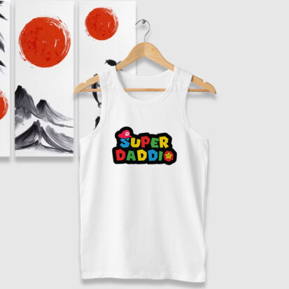 Super Daddio Mario Bros Tank Tops