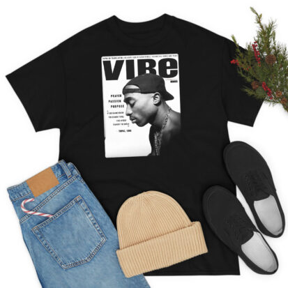 Tupac Shakur Vibe Magazine T Shirt