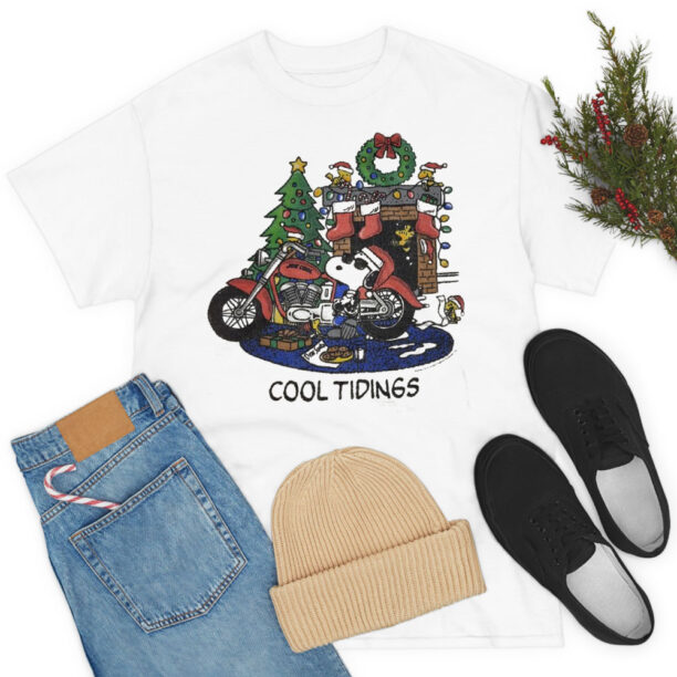 Vintage 90s Charlie Brown Christmas Cool Tidings T Shirt