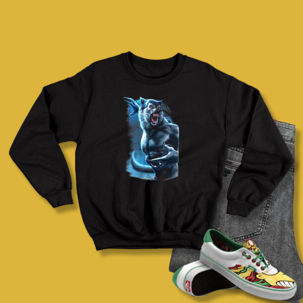 Werewolf Woods in the Night Sweatshirt