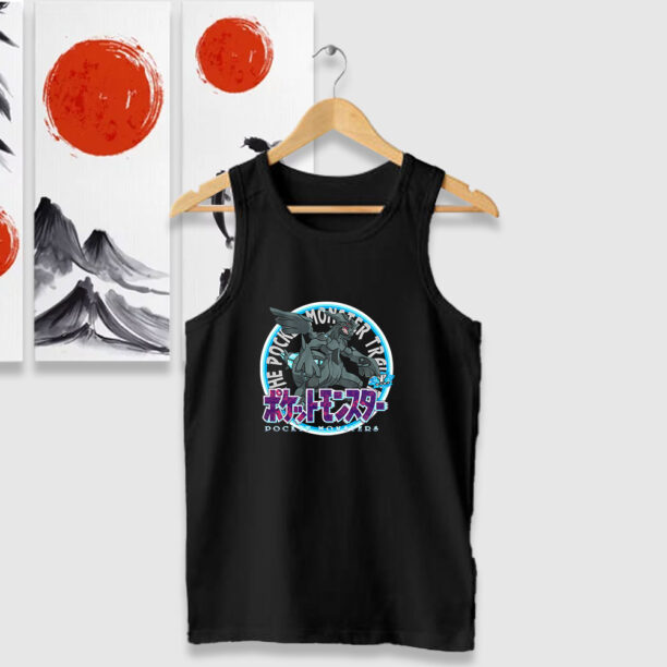 Zekrom Pokemon Dragon Legendary Tank Tops