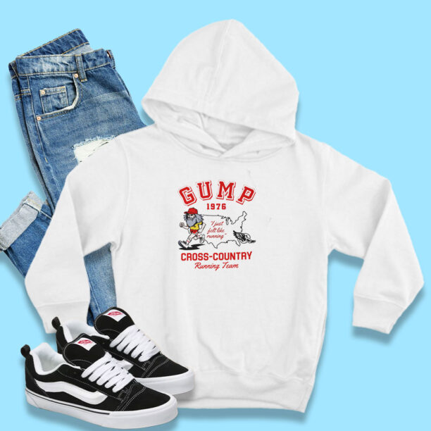 1976 Gump Cross Country Running Team Hoodie