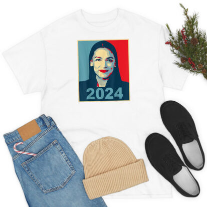 AOC for President 2024 AOC See Through T Shirt