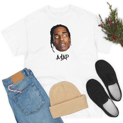 ASAP Rocky Loose Casual Wear Vintage T Shirt