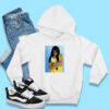 Aaliyah Wearing Michigan W Hypebeast Hoodie