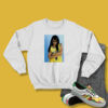 Aaliyah Wearing Michigan W Hypebeast Sweatshirt