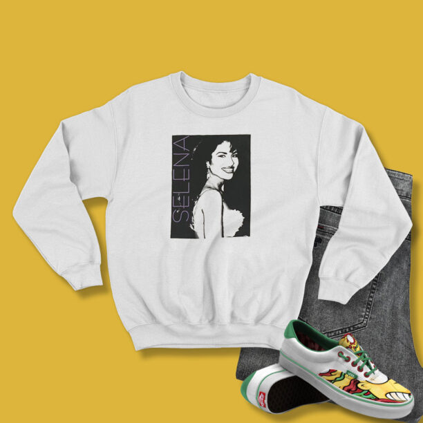 American Singer Selena Photo Sweatshirt