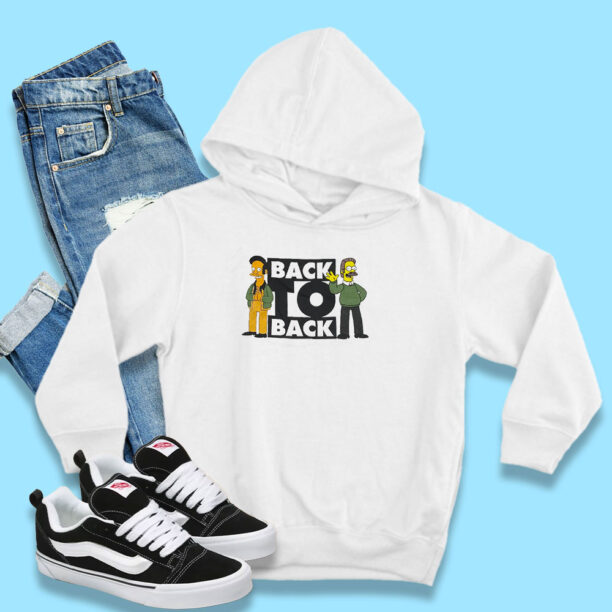 Back To Back Records Simpsons Hoodie