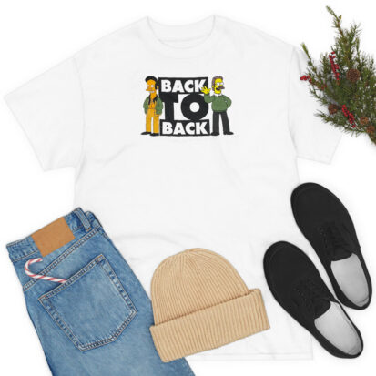 Back To Back Records Simpsons T Shirt