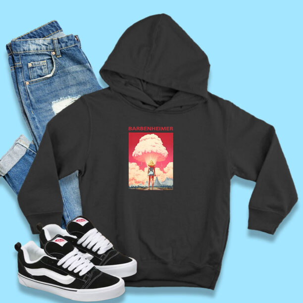 Barbie X Oppenheimer 2023 Movie Hoodie