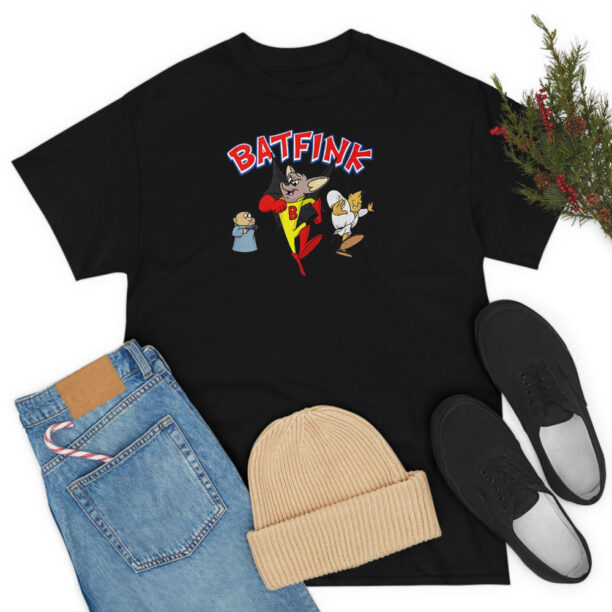 Batfink The Bat Superhero Cartoon Vintage T Shirt