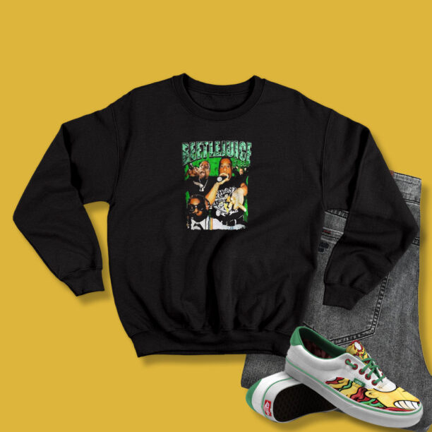 Beetlejuice Green Rapper Sweatshirt