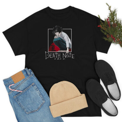 Best Detective L Death Note Anime T Shirt