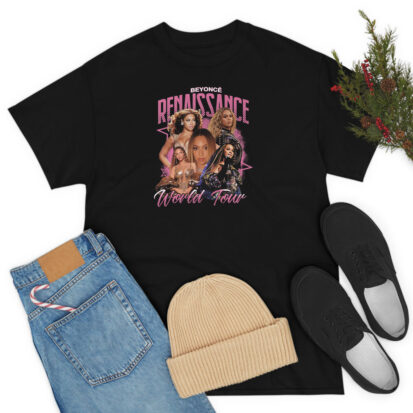 Beyonce Renaissance World Tour Pink Graphic T Shirt