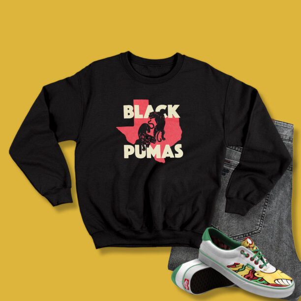 Black Pumas Texas Charcoal Sweatshirt