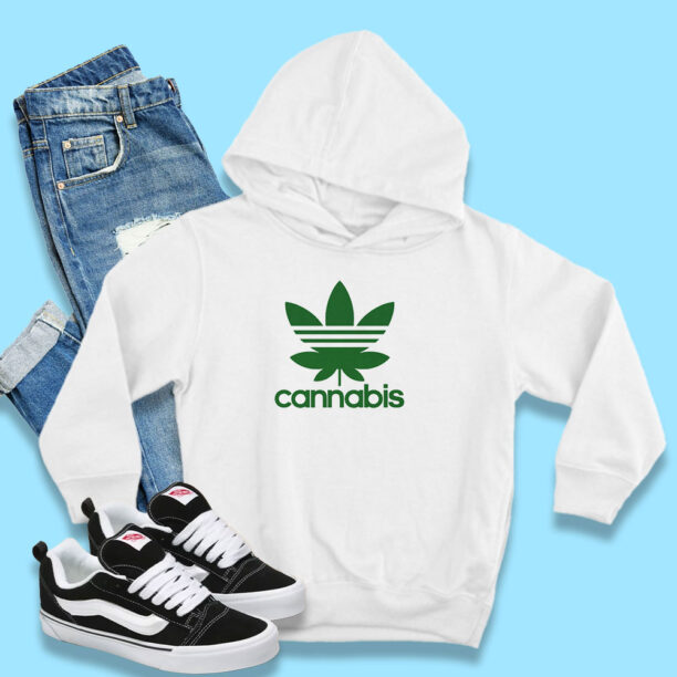 Cannabis Waiting Me Parody Funny Hoodie