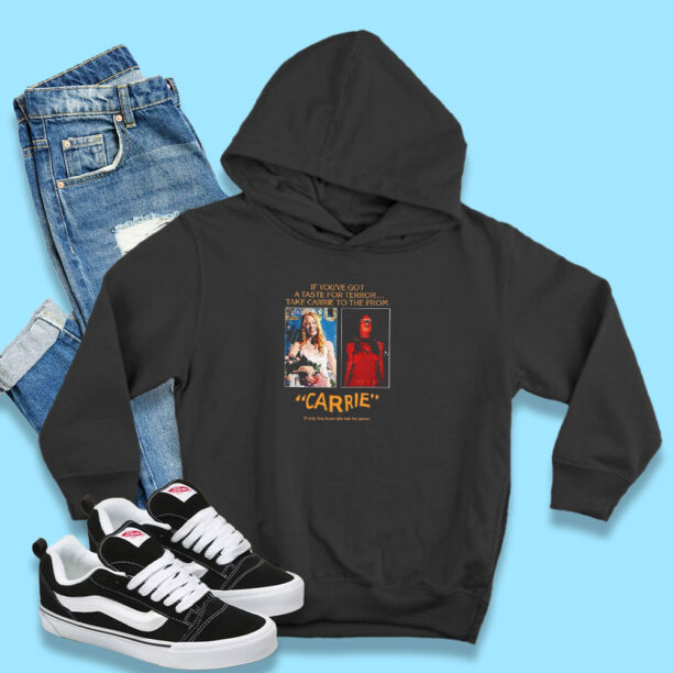 Carrie V3 Horror Movie Poster Hoodie