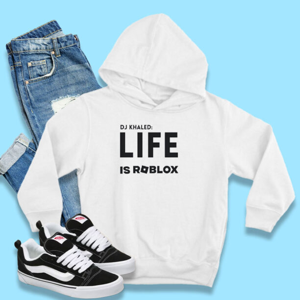 DJ Khaled Life is Roblox Hoodie