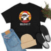 Funny Black Santa Claus Christmas T Shirt