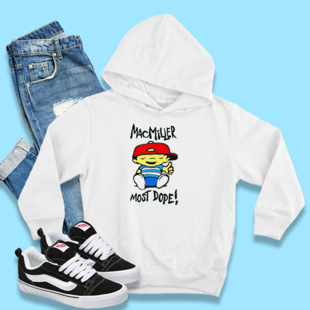 Funny Mac Miller Most Dope Graphic Hoodie