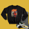 Funny Marvel Deadpool Scream Sweatshirt