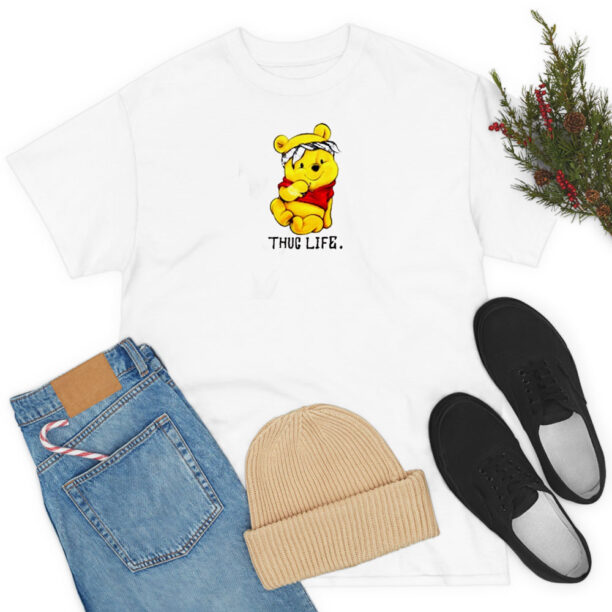 Funny Winnie The Pooh Thug Life T Shirt