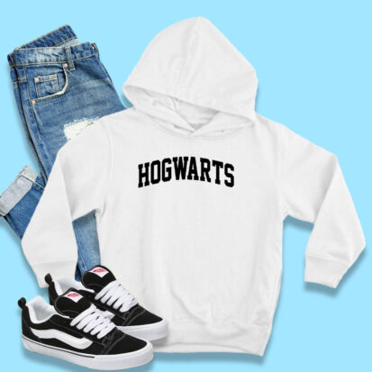 Hogwarts Fonts Logo Hoodie