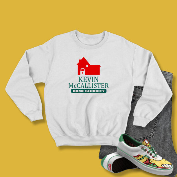 Home Alone Kevin McCallister Home Security Sweatshirt