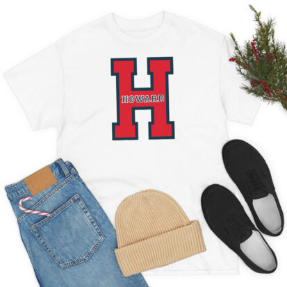 Howard University H Letter T Shirt