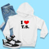 I Love Heart TS Swift Unisex Hoodie